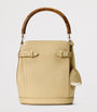 Ralph Lauren Collection Beige Small Leather RL 888 Bucket Bag