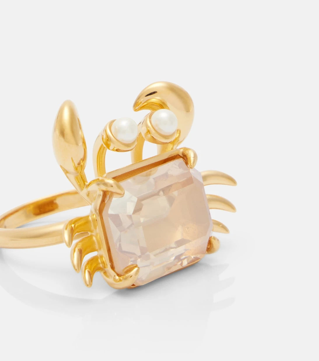 Oscar de la Renta - Crab embellished ring