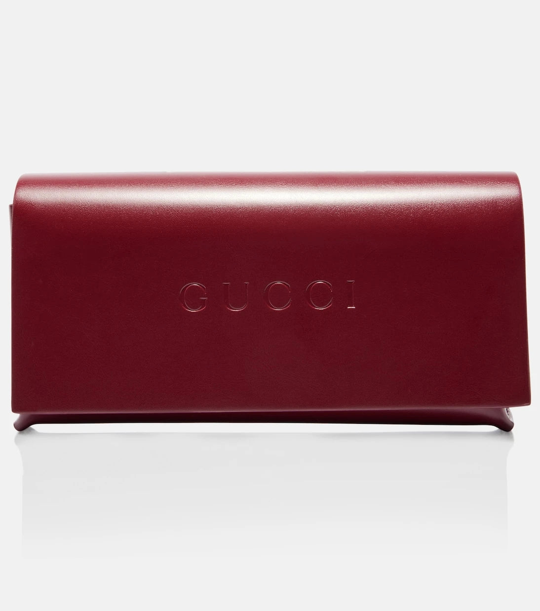 Gucci - نظارة شمسية مستطيلة بشعار