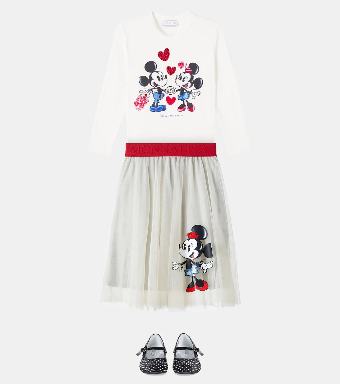Monnalisa - x Disney® tulle skirt