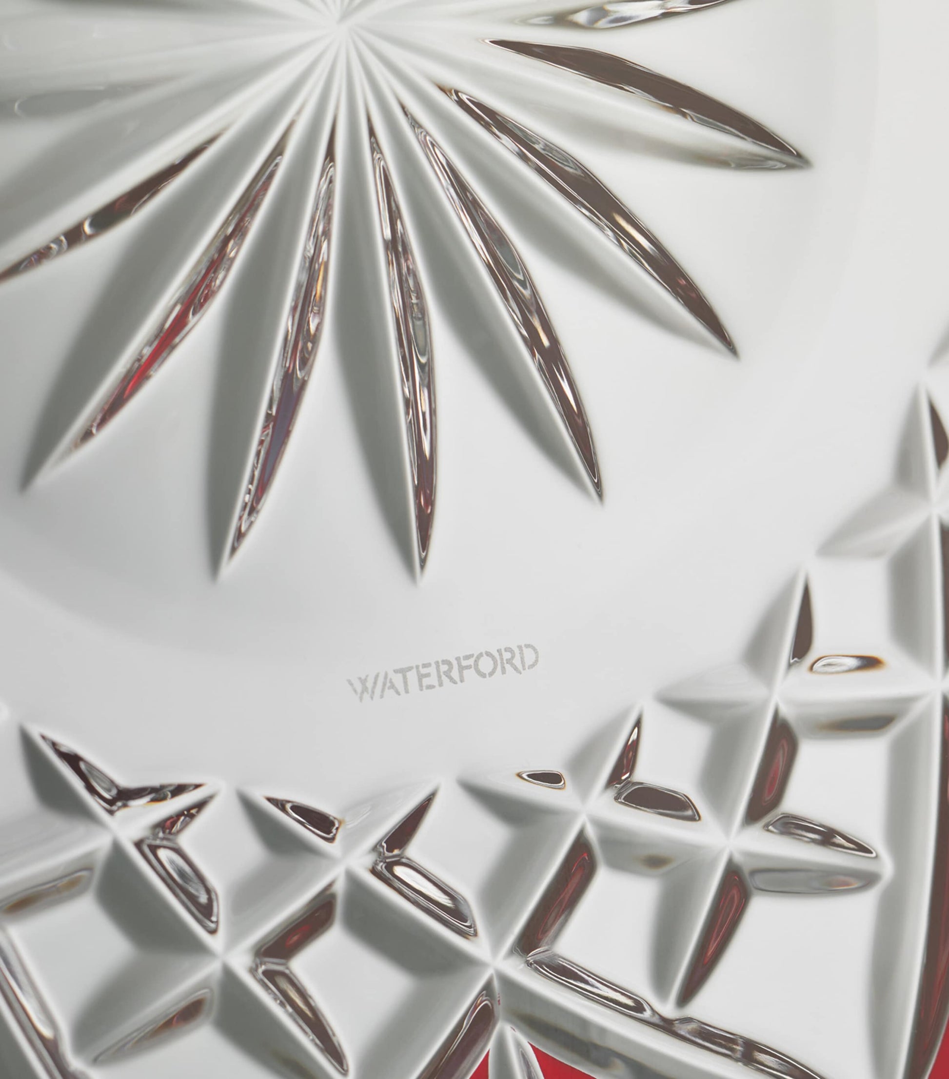 Lismore Red Decorative Plate (30cm)