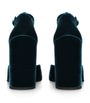 Alaïa Blue Velvet D’Orsay Pumps 90