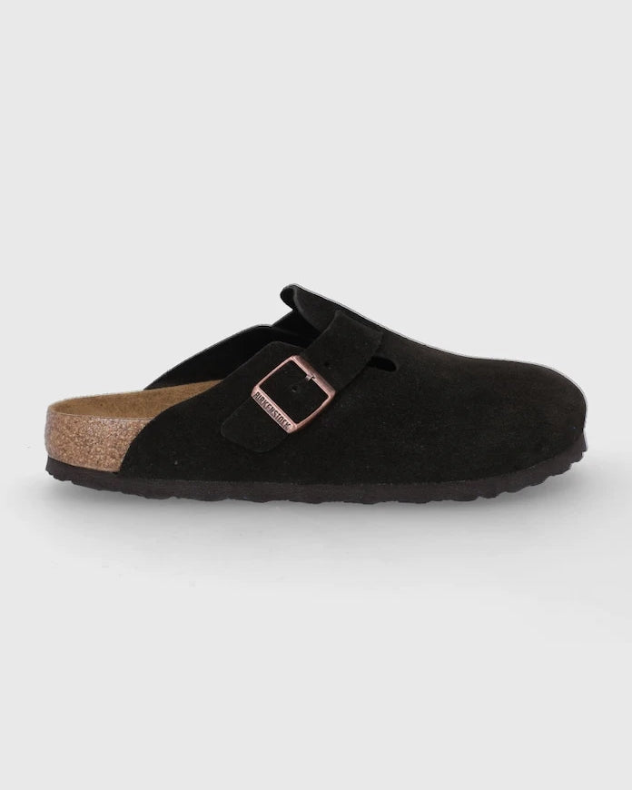Велурени чехли Birkenstock Boston