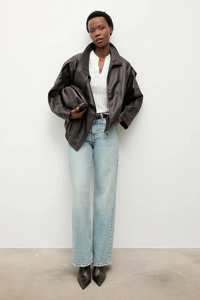 Answear.LAB kadın suni deri oversize ceket