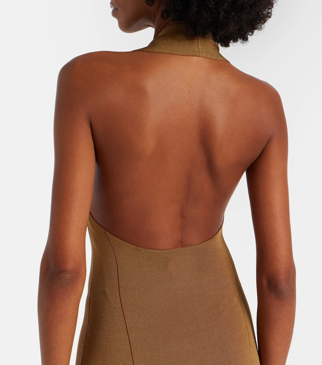 Khaite - Mahi halterneck maxi dress