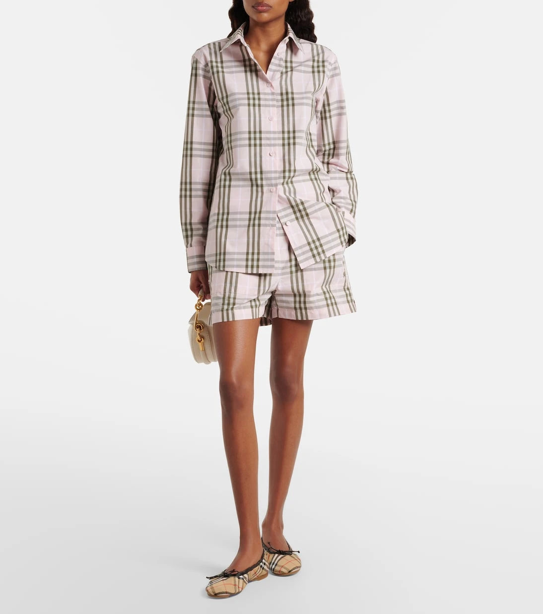 Burberry - Burberry Check cotton poplin shirt