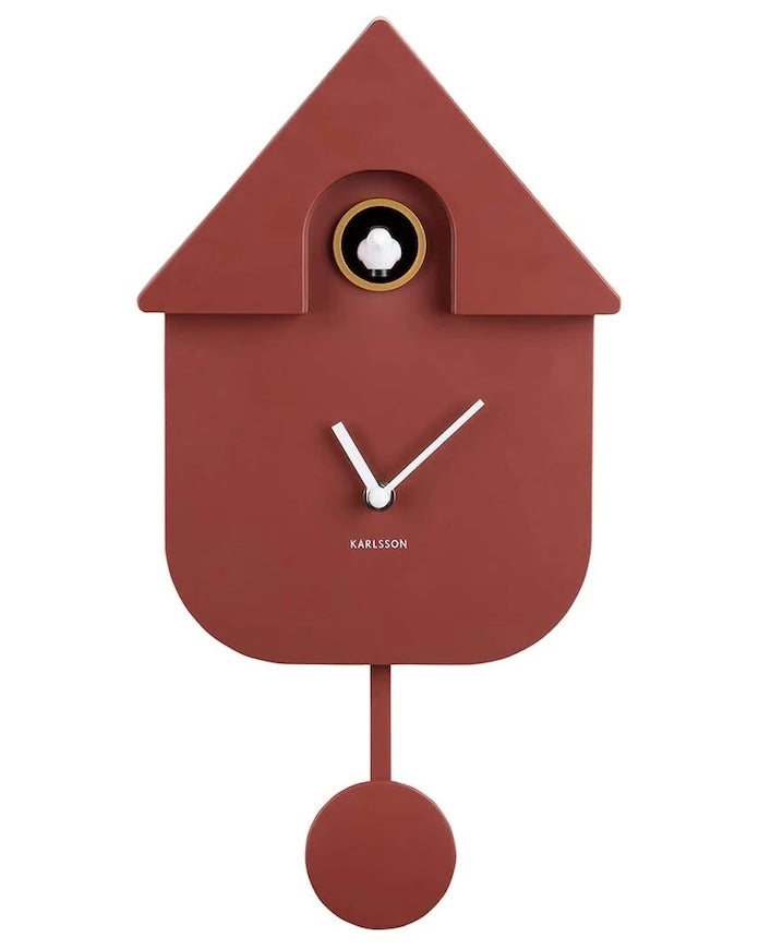 Стенен часовник Karlsson Modern Cuckoo