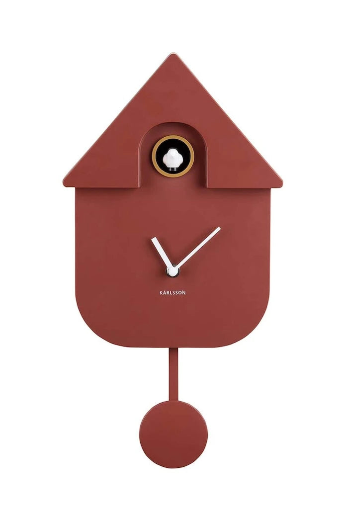 Стенен часовник Karlsson Modern Cuckoo