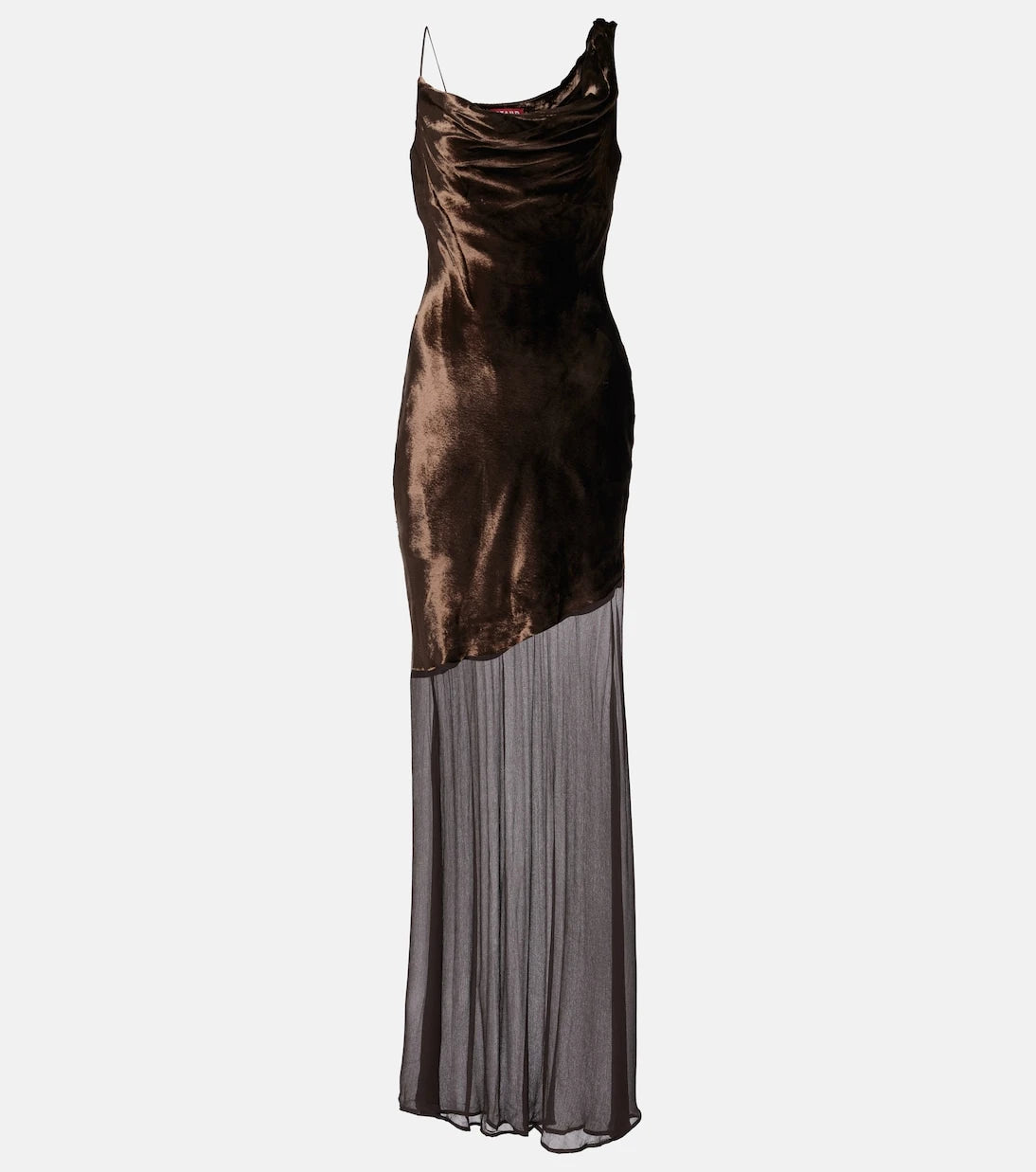 Staud - Beaton asymmetric maxi dress