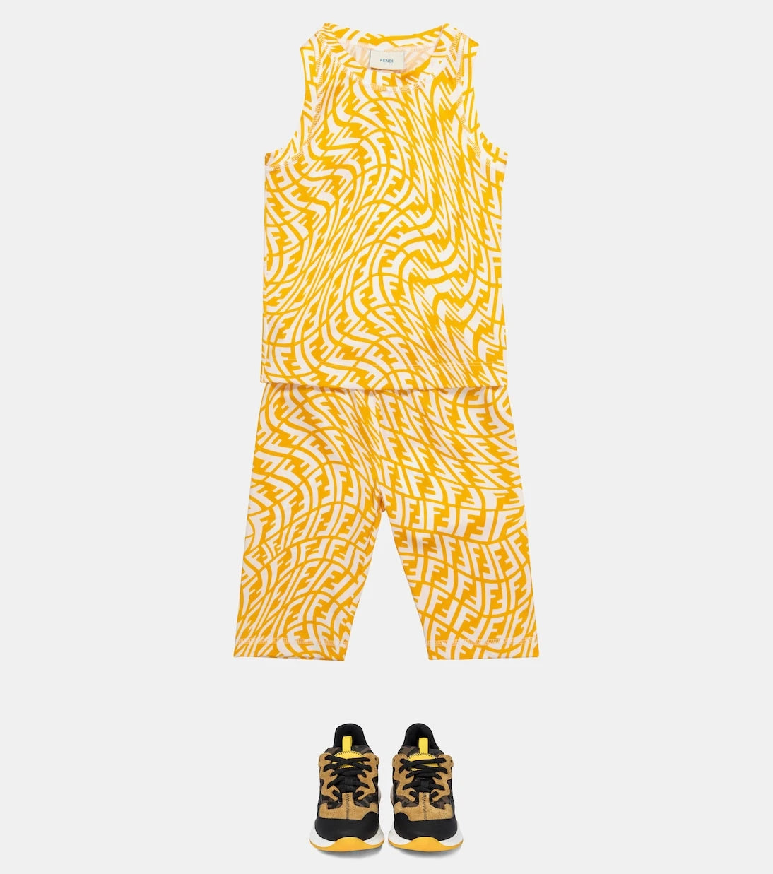Fendi Kids - FF teknik jarse atlet