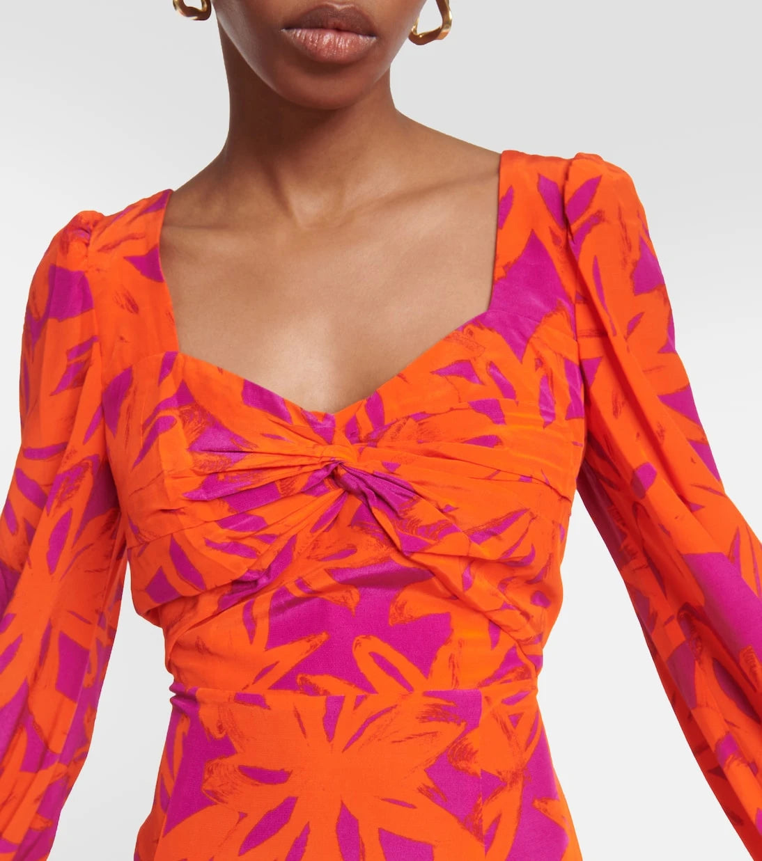 Diane von Furstenberg - Evie floral midi dress