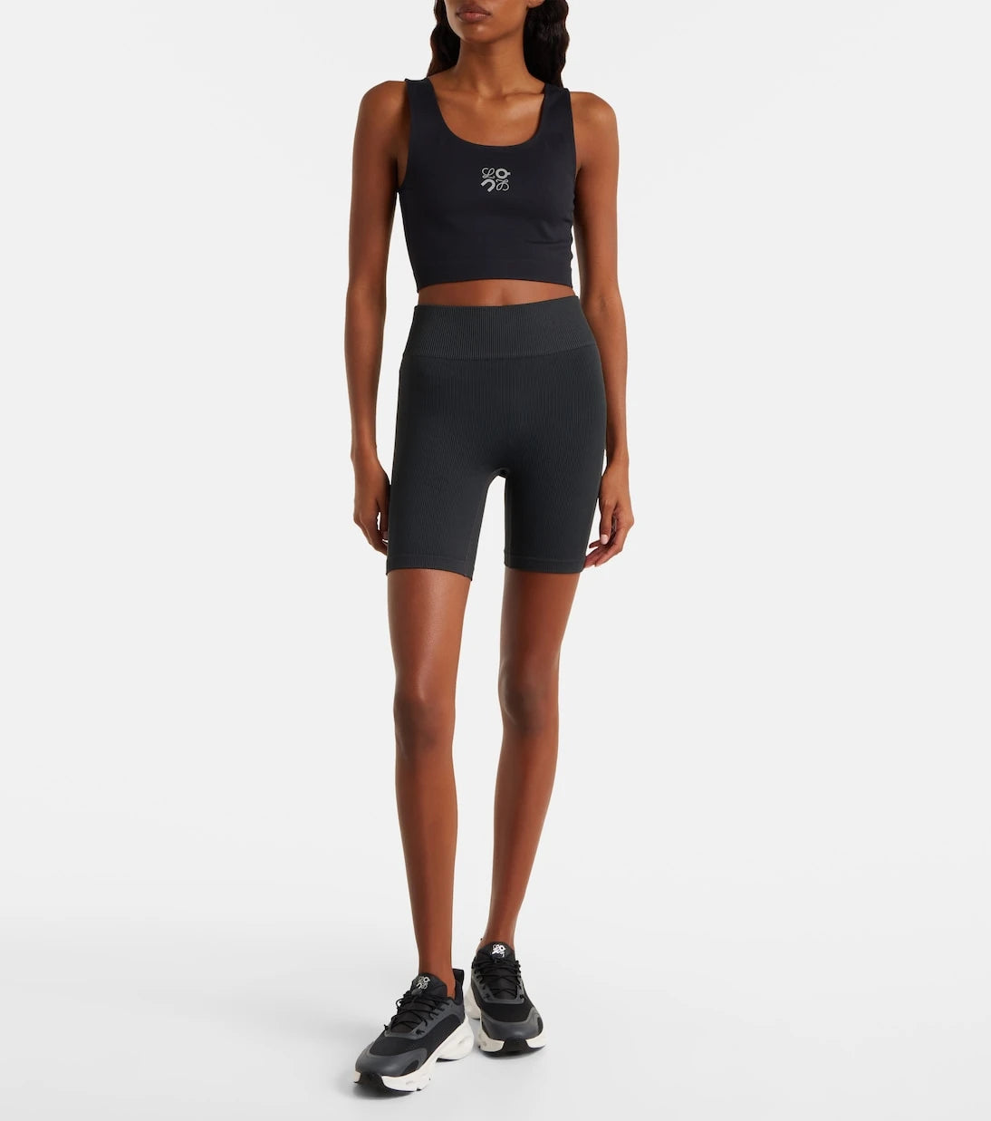 Loewe - x On ribbed-knit sports bra