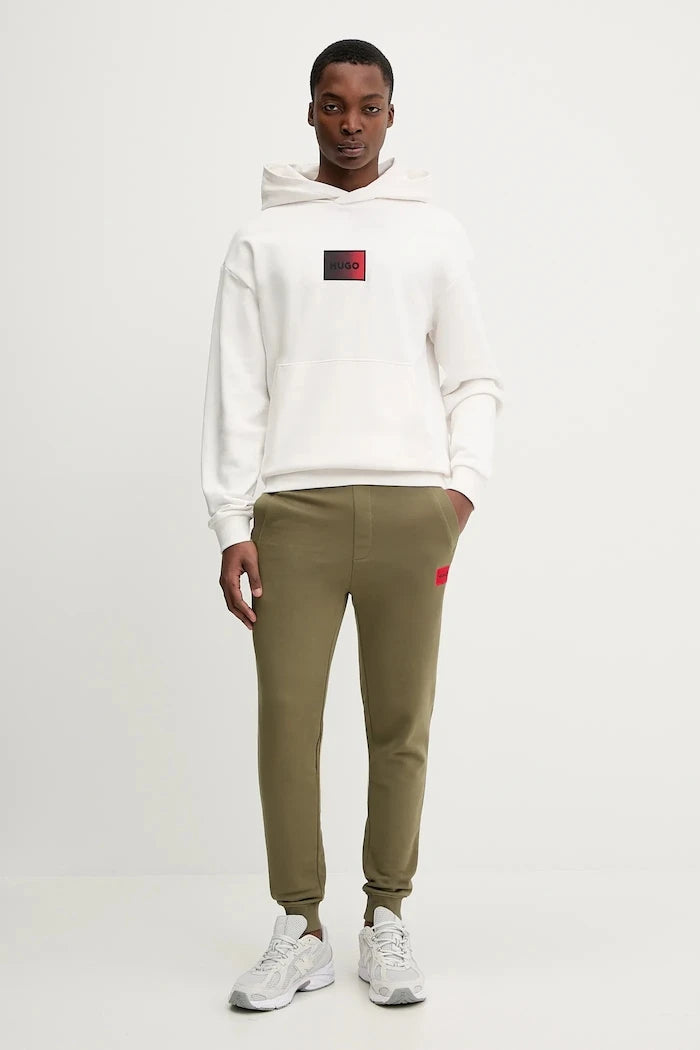 HUGO Danohood Pamuklu Kapüşonlu Sweatshirt