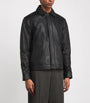 Simkhai Black Leather Landon Jacket