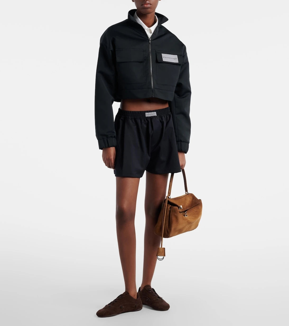 Balenciaga - Rodeo Small suede tote bag