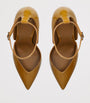 Alevi Yellow Patent Leather Camilla Pumps 110