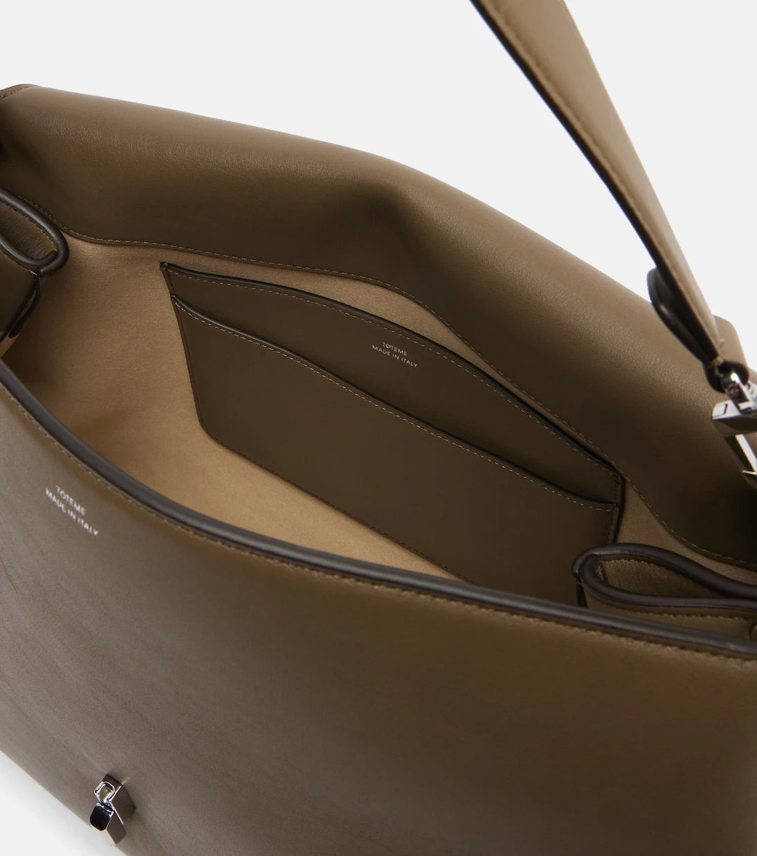 Toteme - T-Lock Medium leather shoulder bag