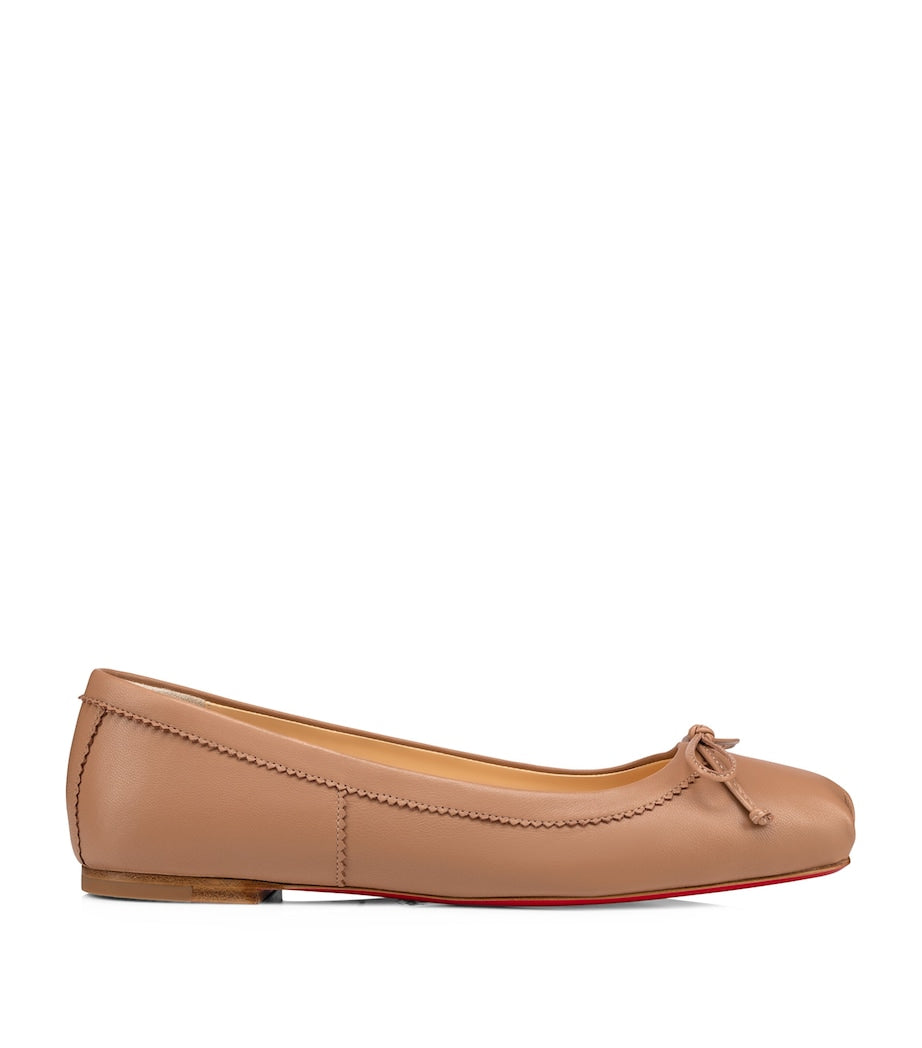 Nude Mamadrague Leather Ballet Flats