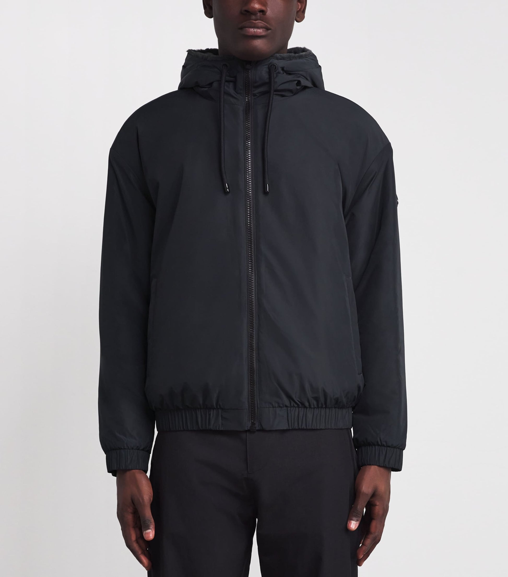 Moose Knuckles Grey Reversible Borden Jacket