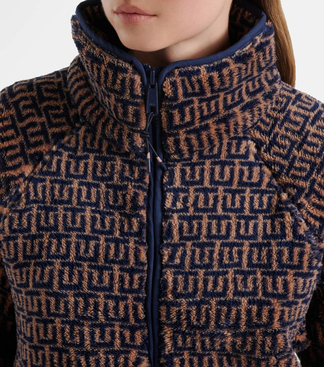 The Upside - Castilla Harlow fleece half-zip sweatshirt