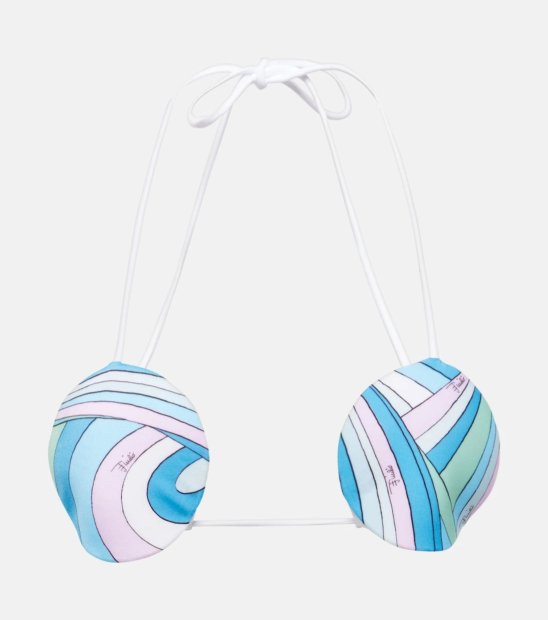 Pucci - Iride printed bikini top