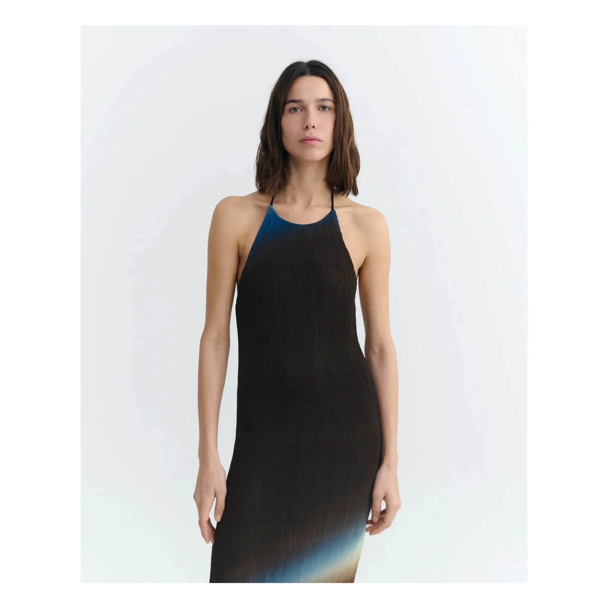 Thinking Mu - Miriam dress | Blue