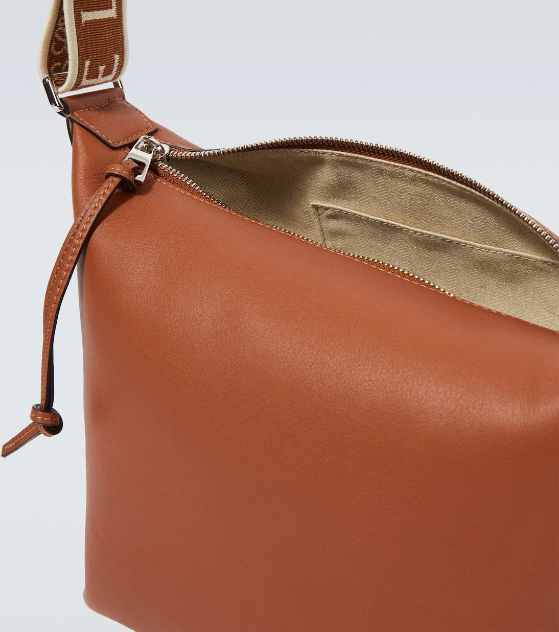 Loewe - Cubi Small leather crossbody bag