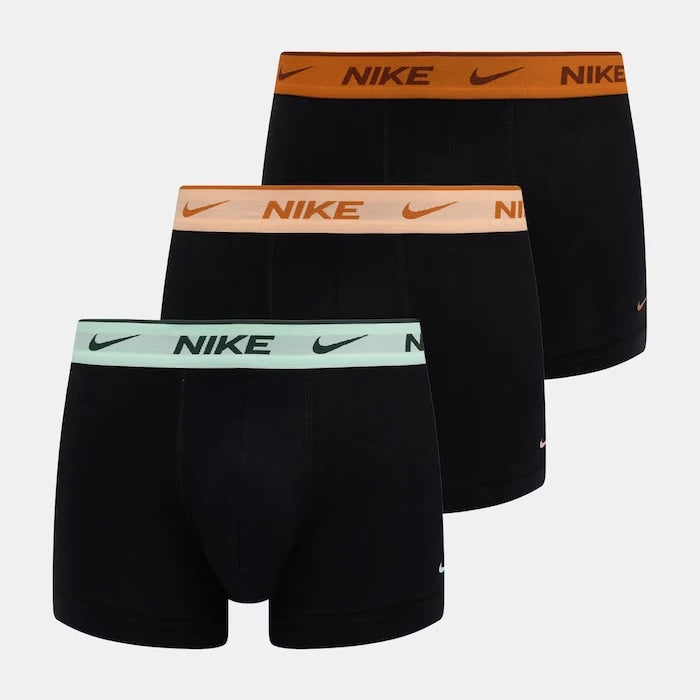 Nike pamuk ve elastanlı erkek dar boxer 3'lü paket