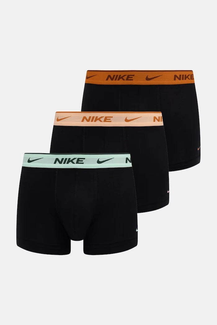 Nike pamuk ve elastanlı erkek dar boxer 3'lü paket