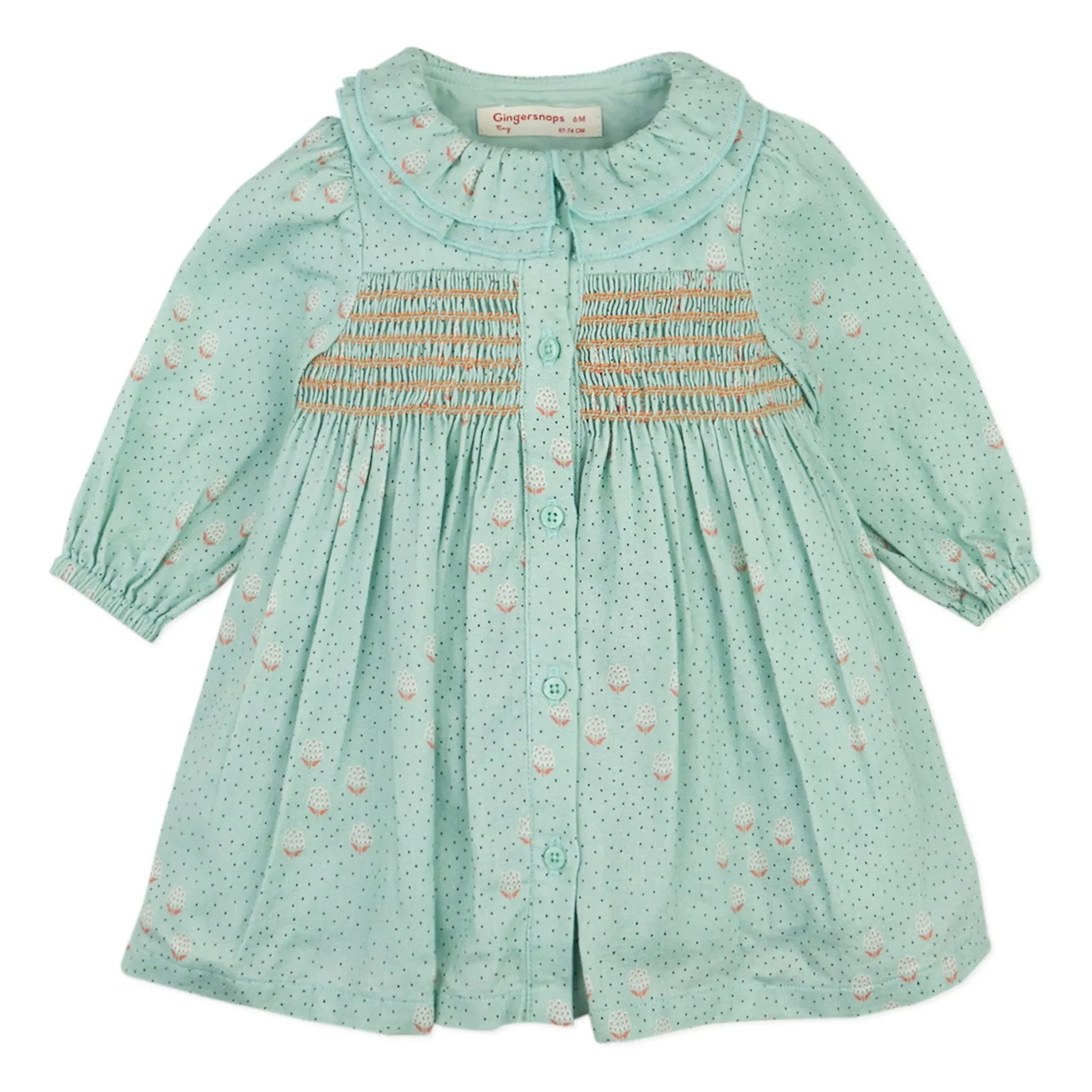 Gingersnaps - Tilda dress | Green water