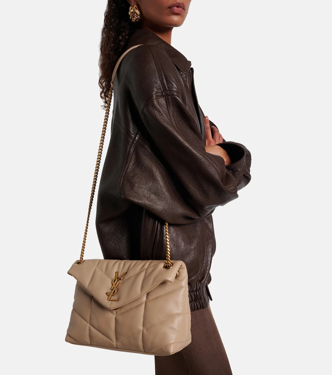 Saint Laurent - Puffer Small leather shoulder bag