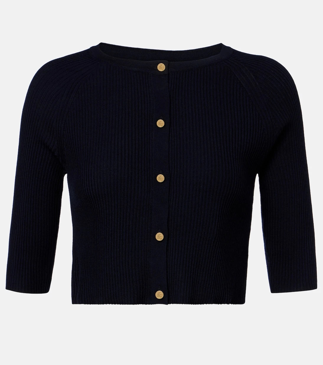 'S Max Mara - Cropped virgin wool cardigan