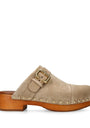 Leather Jeannette Clogs 50