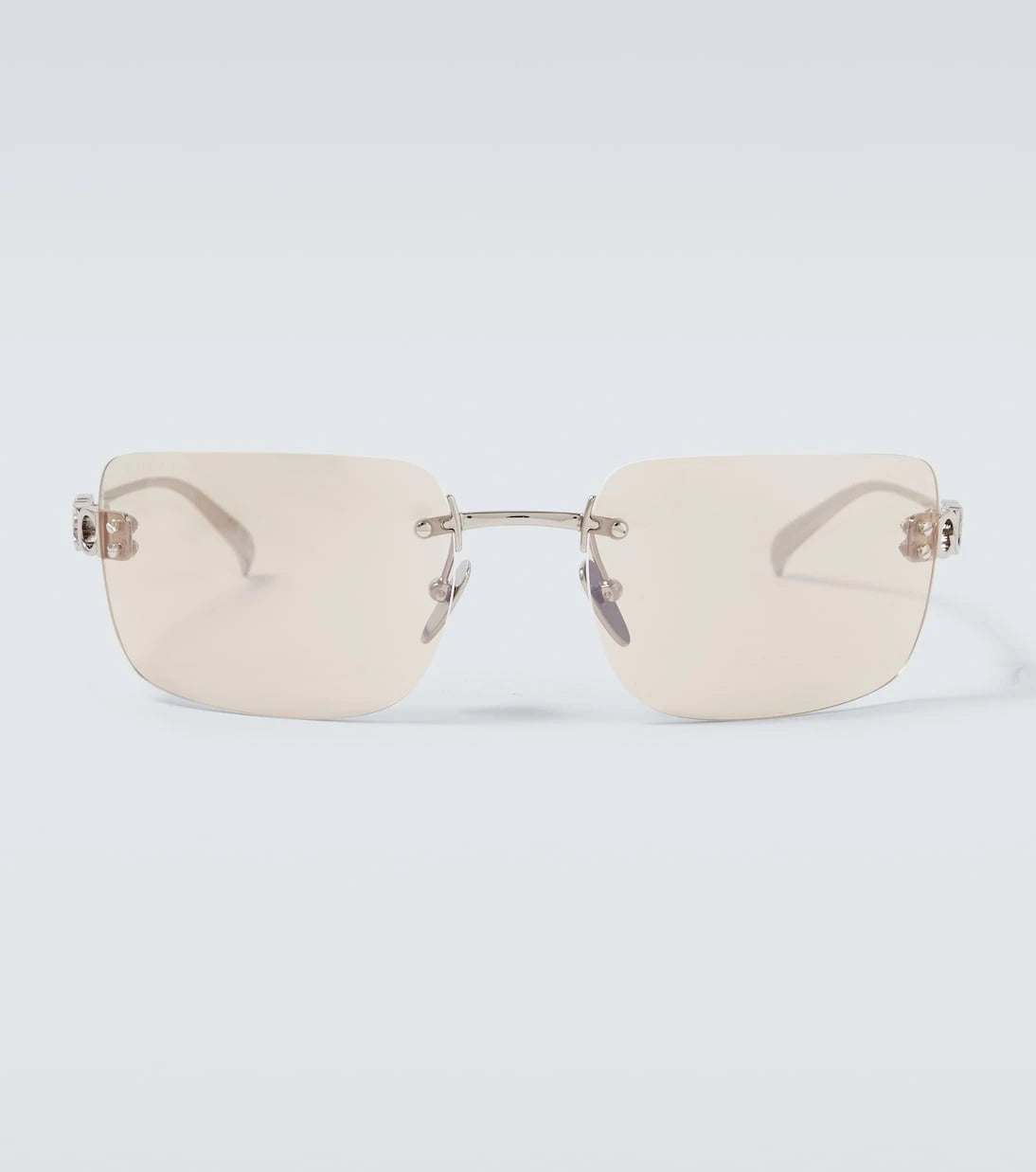 Gucci - Block Bending rectangular sunglasses