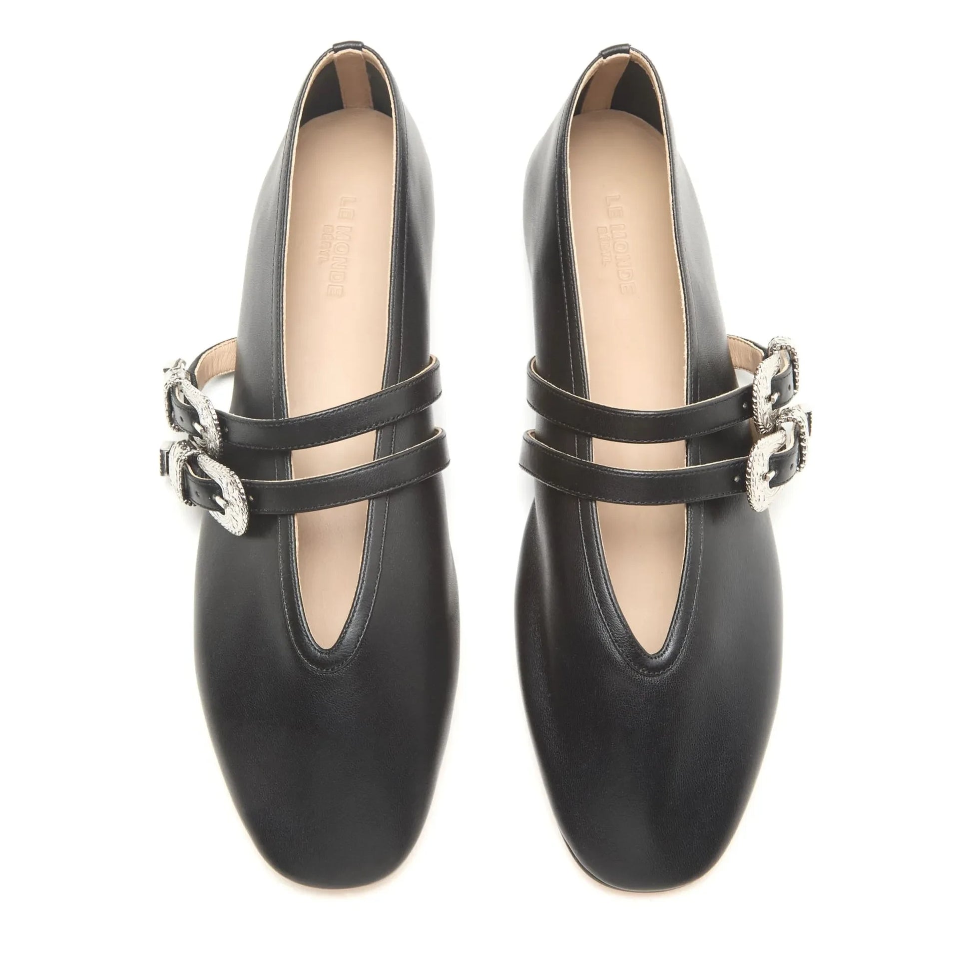 Le Monde Beryl - Ballerinas Claudia Leather | Black