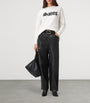 Black Leather Jett Lea Trousers