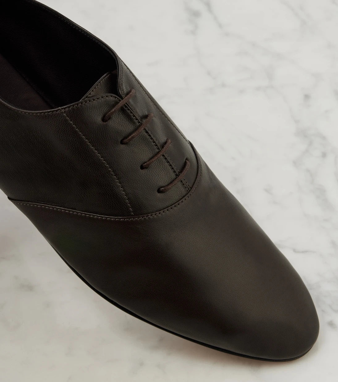 The Row - Awar Lace Up leather Oxford shoes