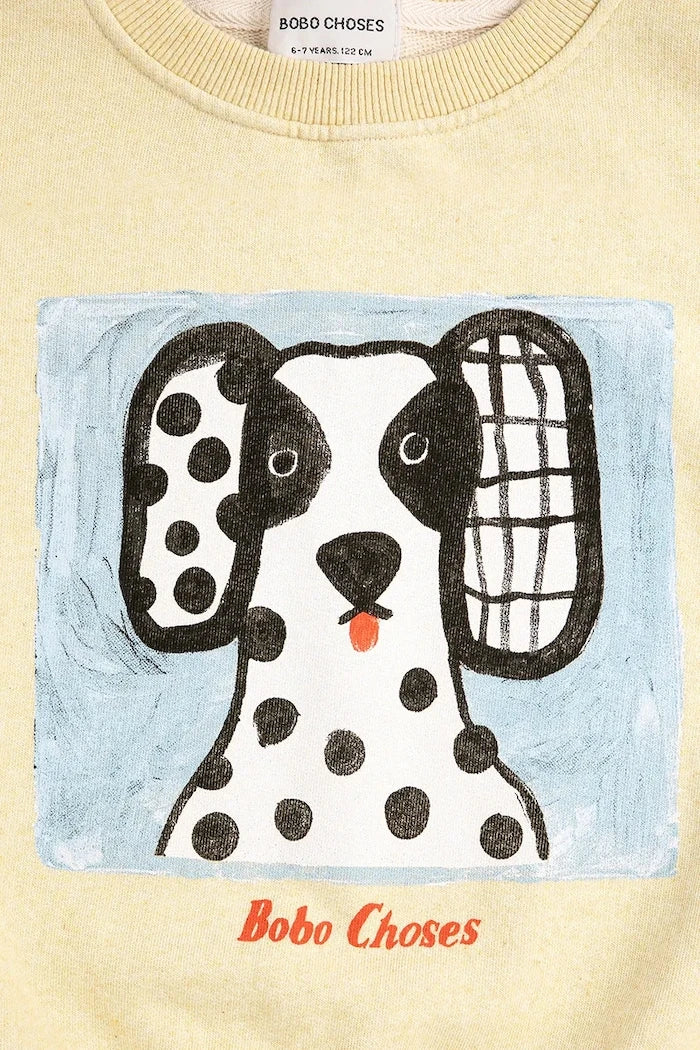 Детски памучен суичър Bobo Choses Van Dog