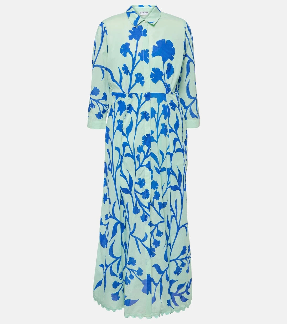 Juliet Dunn - Printed cotton maxi dress