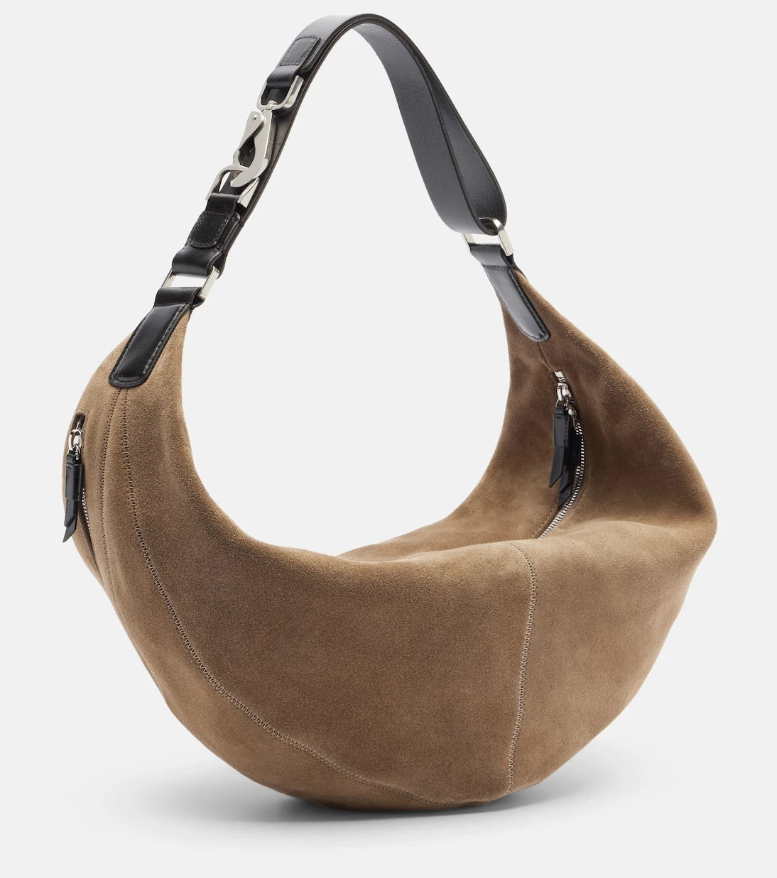 Lemaire - Quiver Small suede shoulder bag