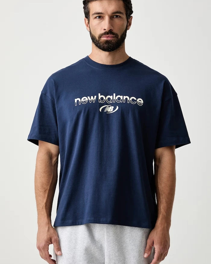 New Balance pamuklu erkek tişörtü