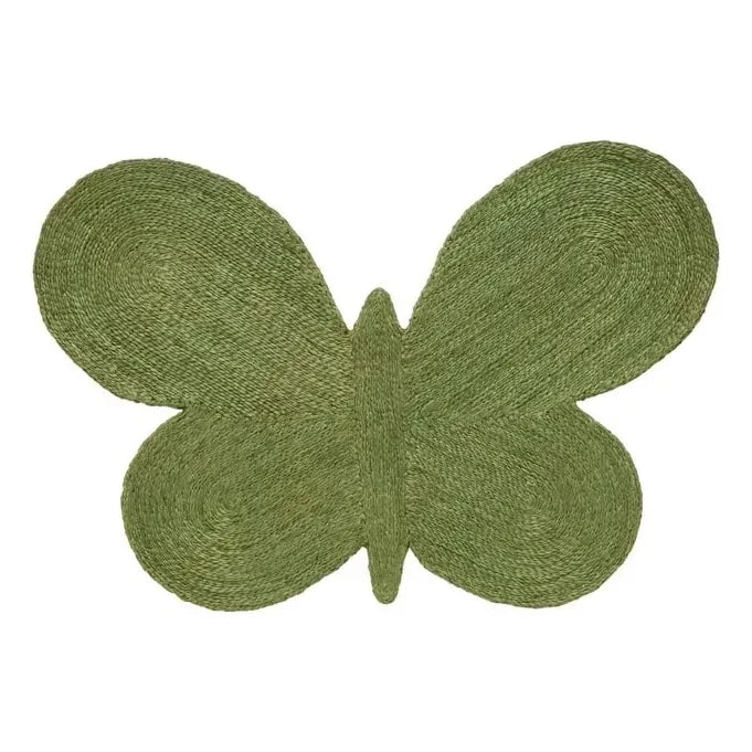 Nanimarquina - Butterfly jute rug, Lucia Eames | Moss Green