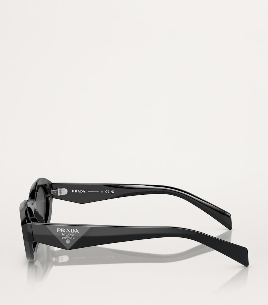 Prada Black Acetate 0PR 26ZS Sunglasses