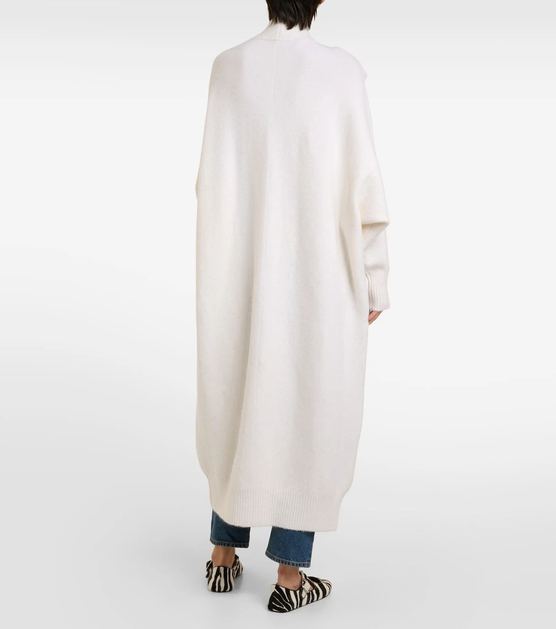 Alaïa - Alpaca-blend sweater dress