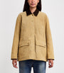 Rag & Bone Beige Calf Suede Cassidy Jacket