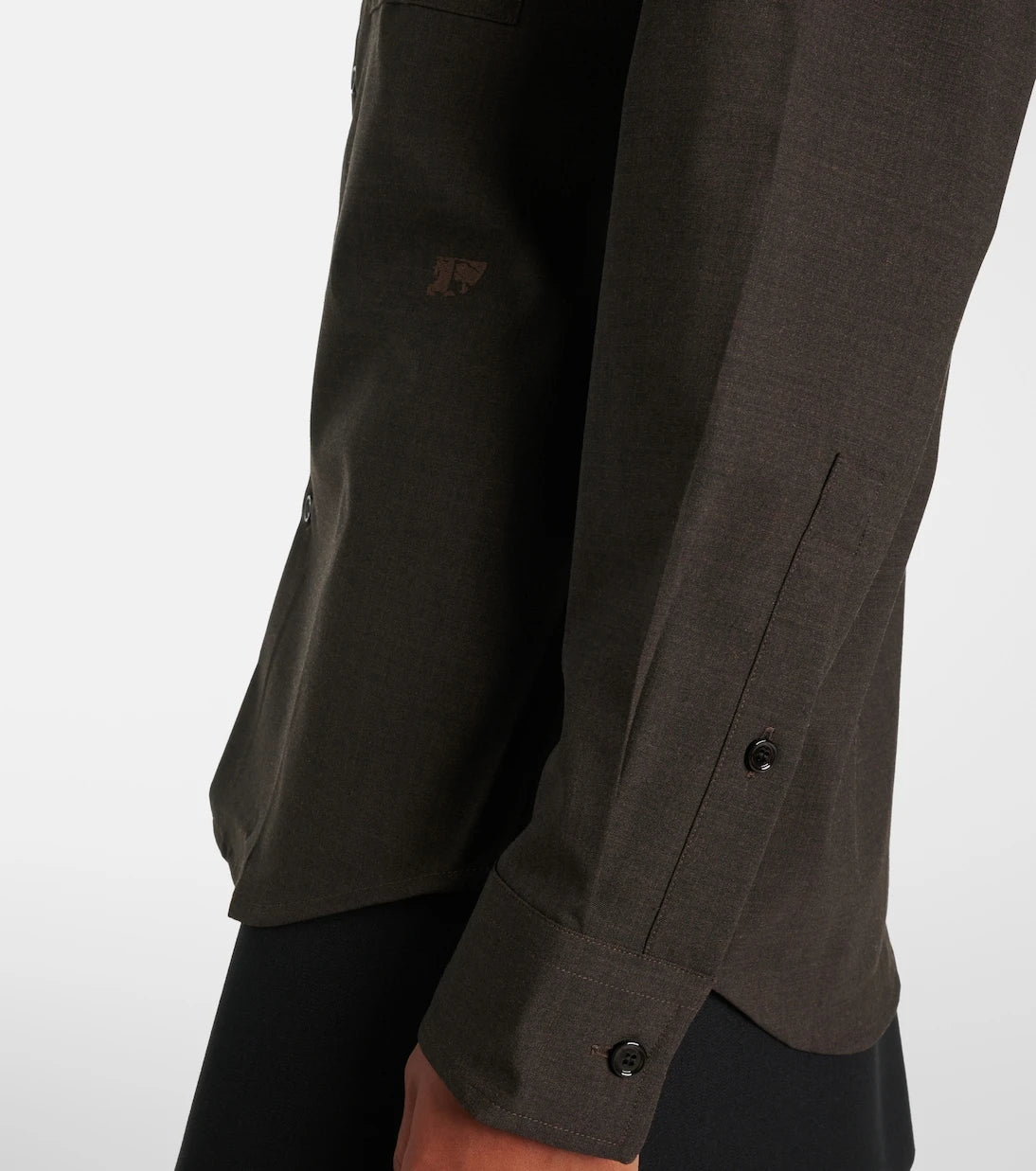 Burberry - Wool-blend shirt