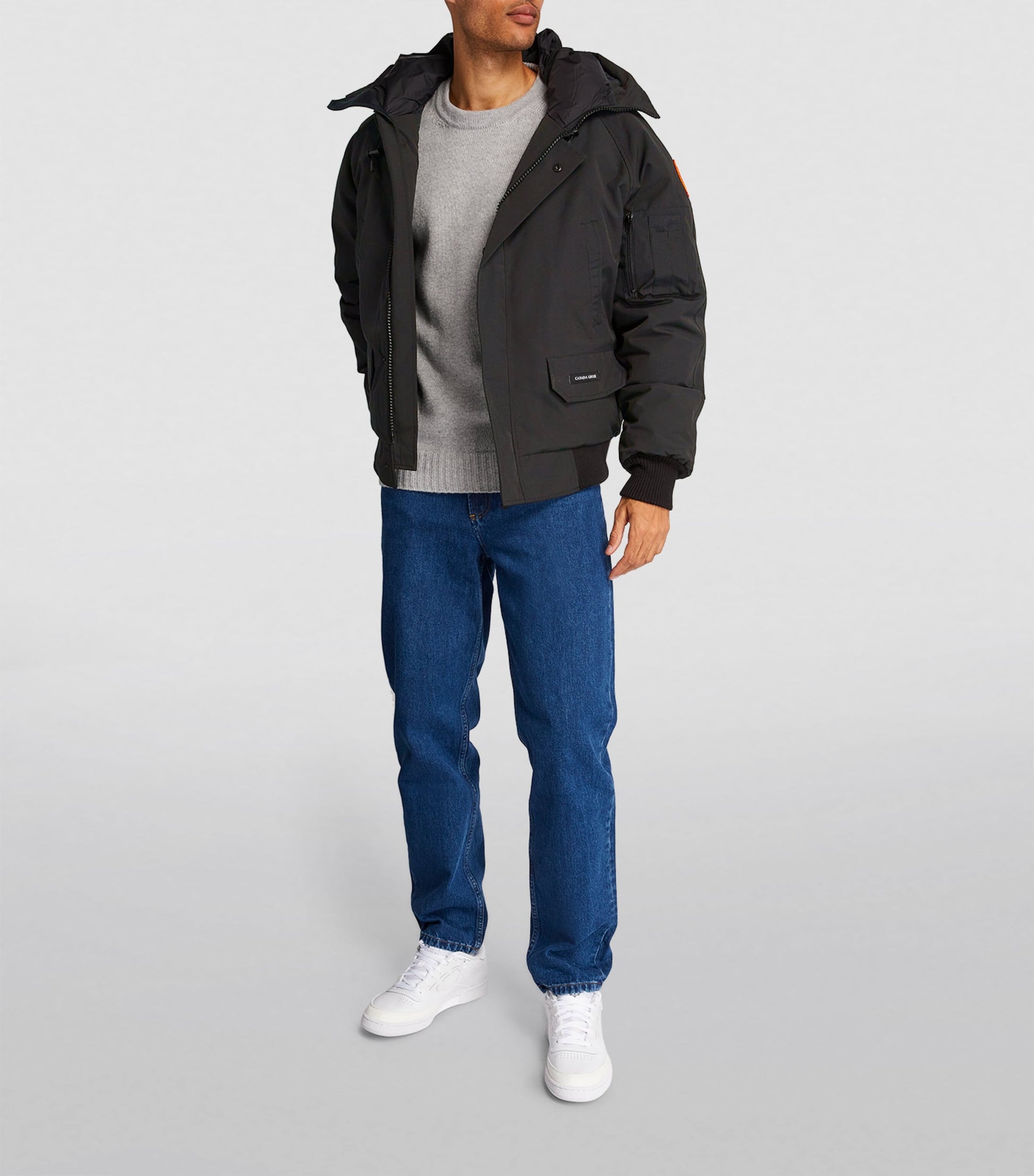 Canada Goose Black Chilliwack Bomber Jacket