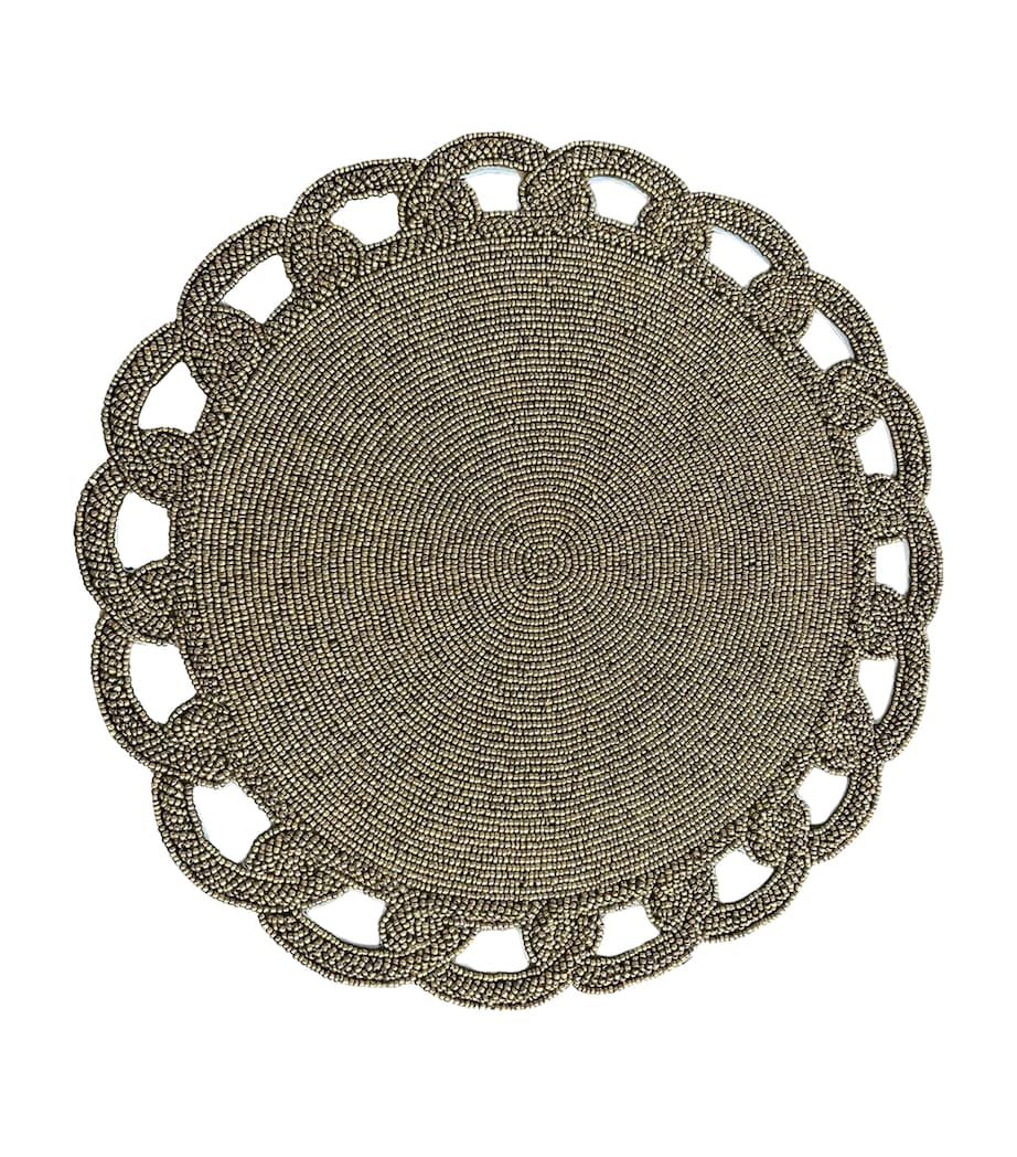 Beaded Placemat (40cm)