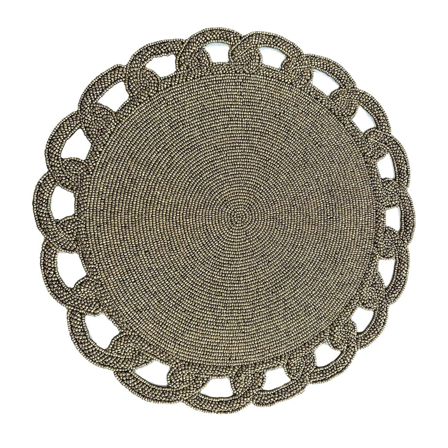 Beaded Placemat (40cm)