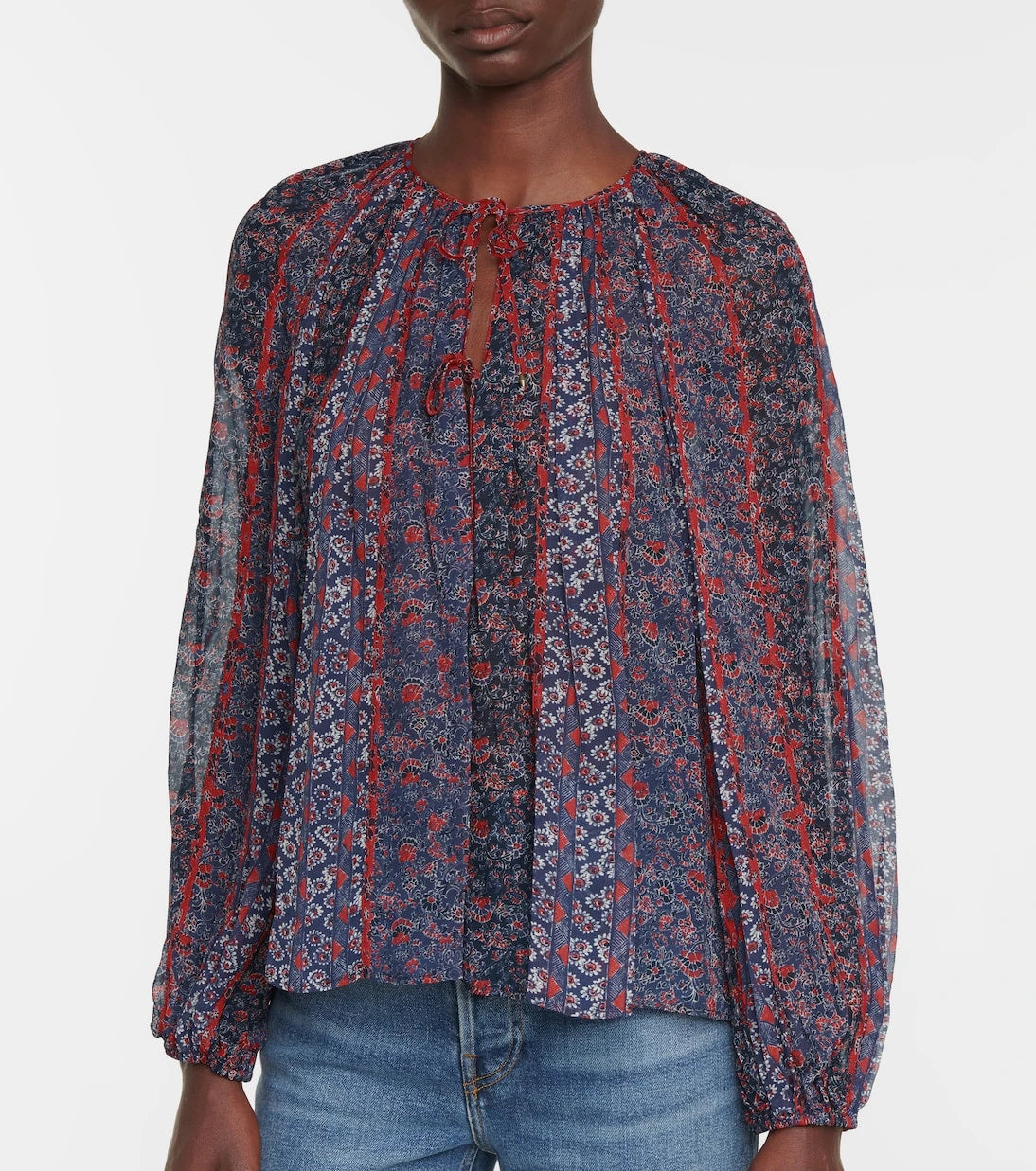 Ulla Johnson - Deetra floral silk blouse